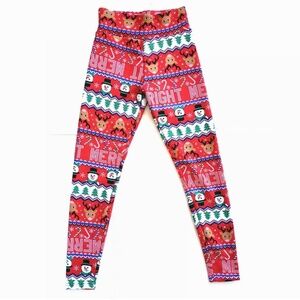 No Boundaries Fleece Lined Holiday/Christmas Lounge Pants